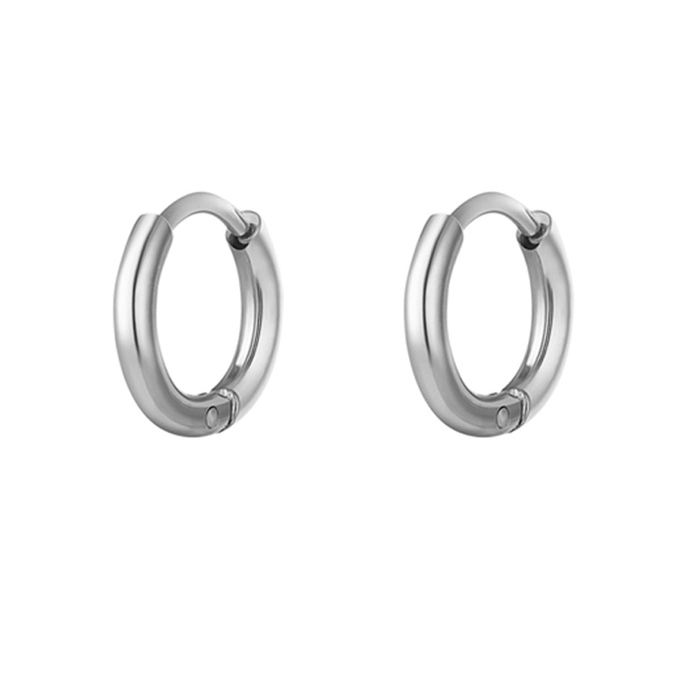 Bali Hoops Essential | Oorringen | Stainless steel oorbellen | By Frances Falicia