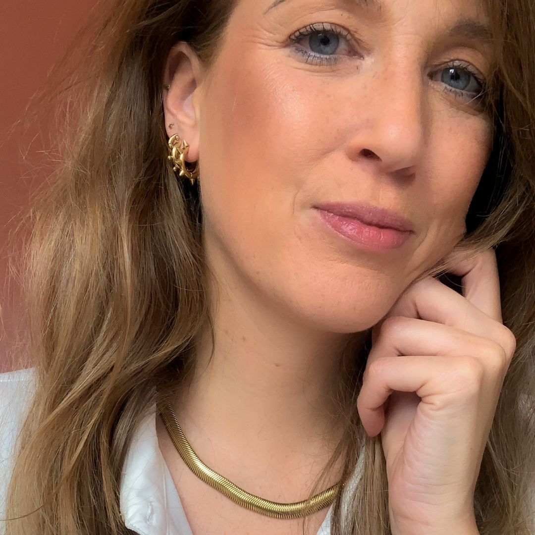 Bali Hoops met spikes | Stainless steel oorbellen | By Frances Falicia