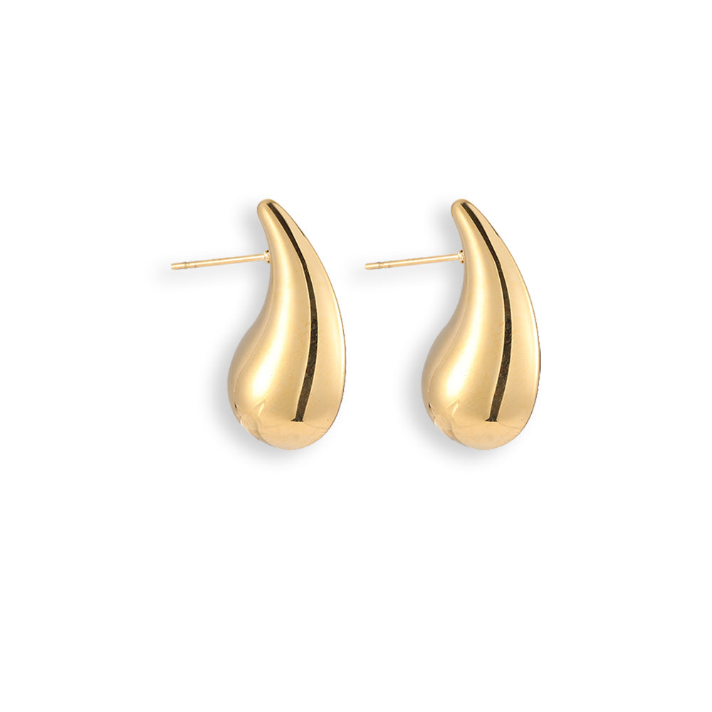 Chunky teardrop oorbellen | Drop earrings | Sieraden By Frances Falicia