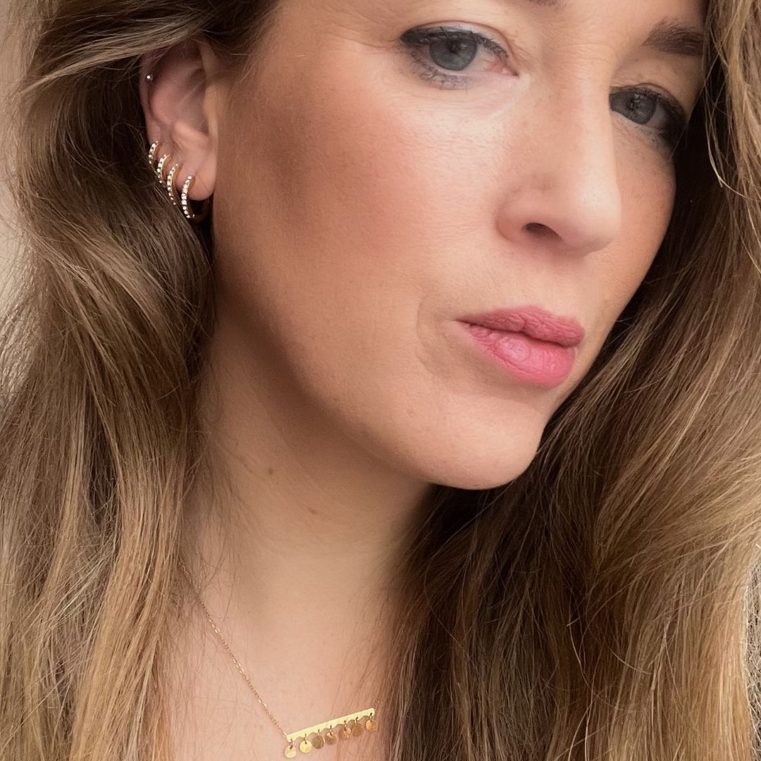 Classic hoops set met zirkonia steentjes | Hoops | Oorbellen By Frances Falicia