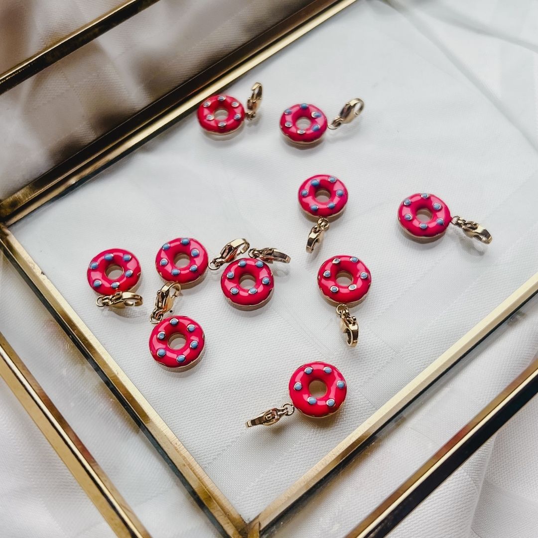 Donut Worry Charm | Donut bedel | The Charm Bar | Sieraden By Frances Falicia