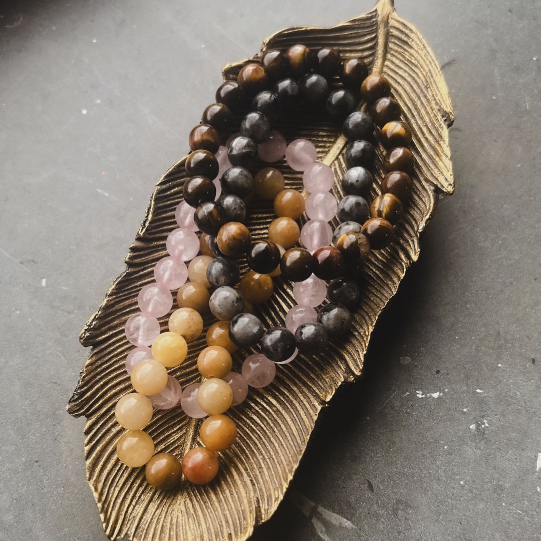 Edelsteen armband | Kralen armband | By Frances Falicia | Topaas armband kralen