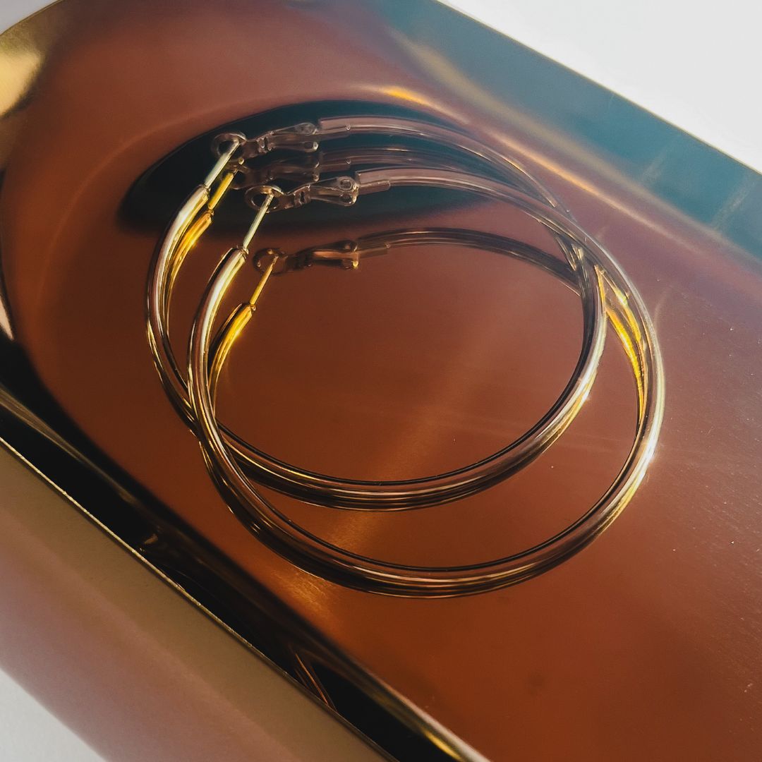 Eternal Hoops 6.0 cm | Oorringen | Stainless steel oorringen | By Frances Falicia