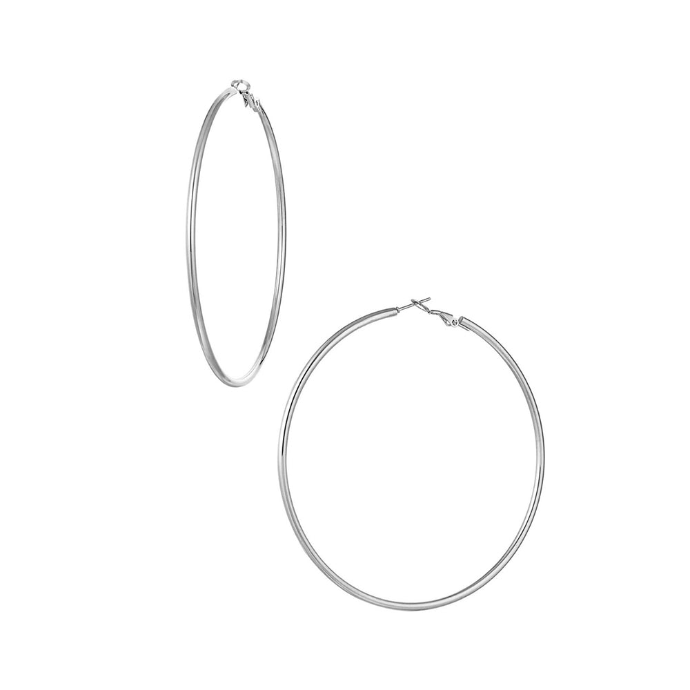Eternal Hoops 6.0 cm | Oorringen | Stainless steel oorringen | By Frances Falicia