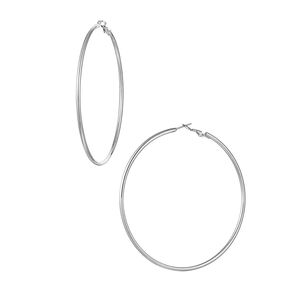 Eternal Hoops 7.0 cm | Oorringen | Stainless steel oorringen | By Frances Falicia