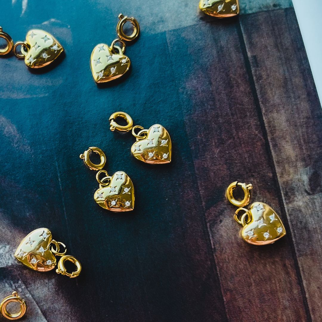 Heart Glow Charm | Hartje bedel | Bedeltjes | The Charm Bar | Sieraden By Frances Falicia