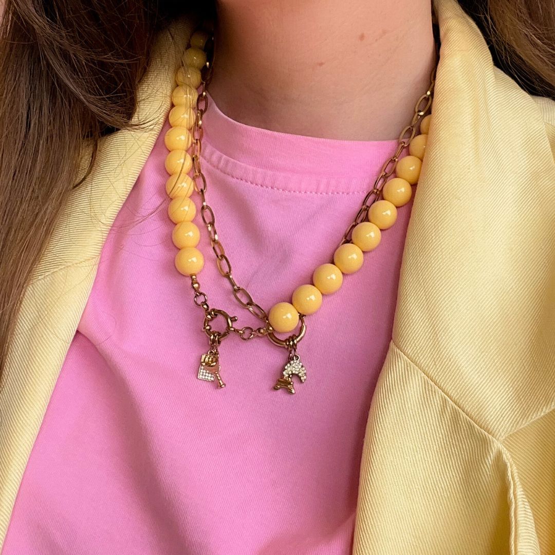 Croissant Dream Charm | Croissant bedel | The Charm Bar | Sieraden By Frances Falicia