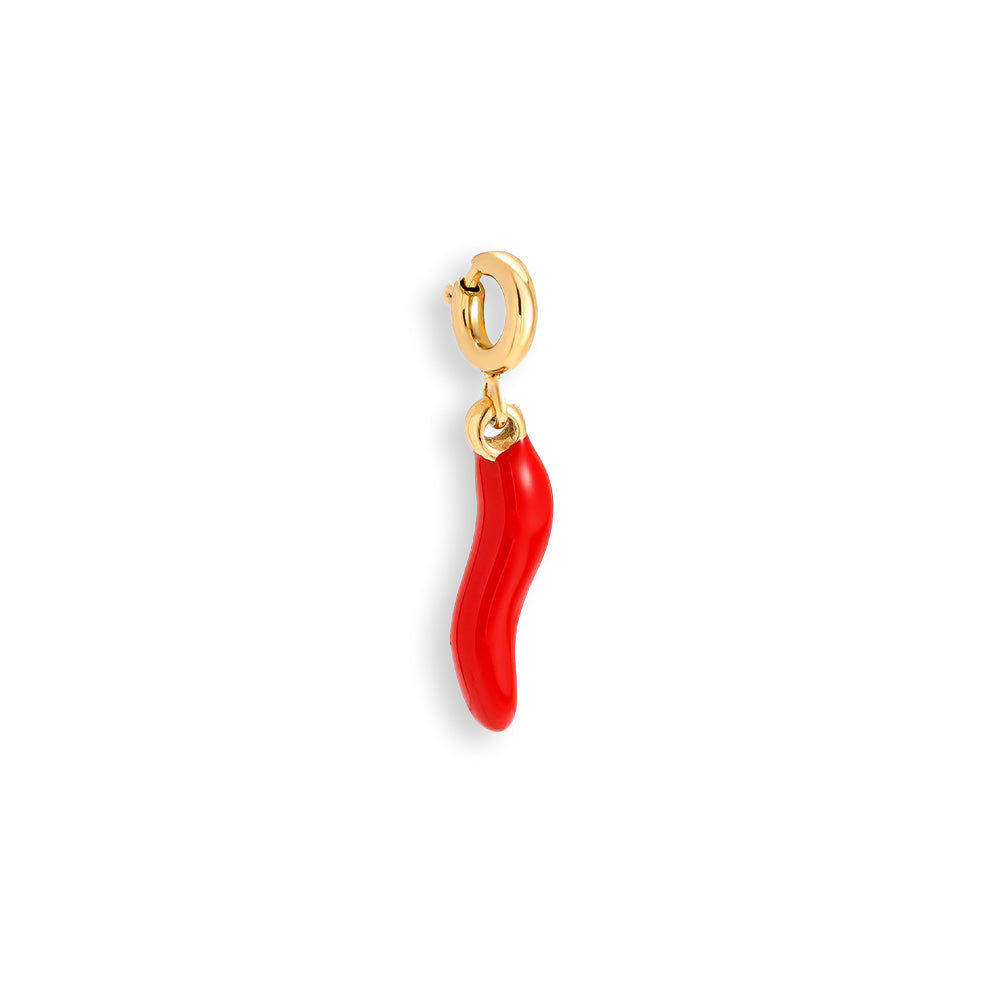 Hot Crush | Chilipeper bedel | peper hangertje | The Charm Bar | Sieraden Bij Frances Falicia