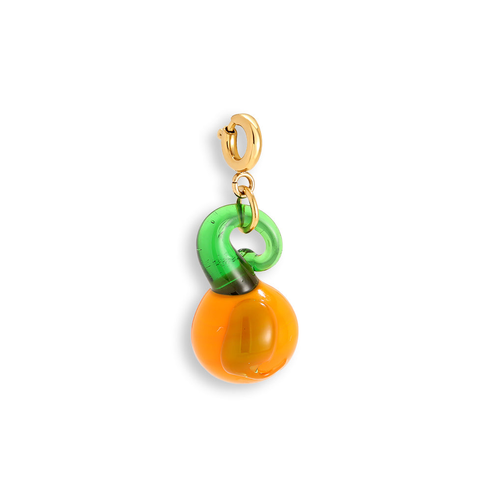 Juicy Orange Charm | Sinaasappel bedel | The Charm Bar | Sieraden By Frances Falicia