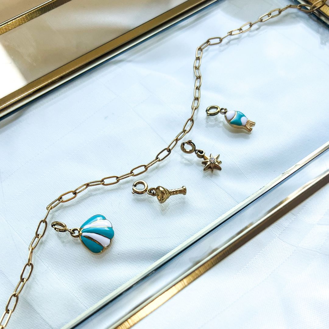 The Charm Chain | Schakelketting | Minimalistische ketting | Sieraden By Frances Falicia