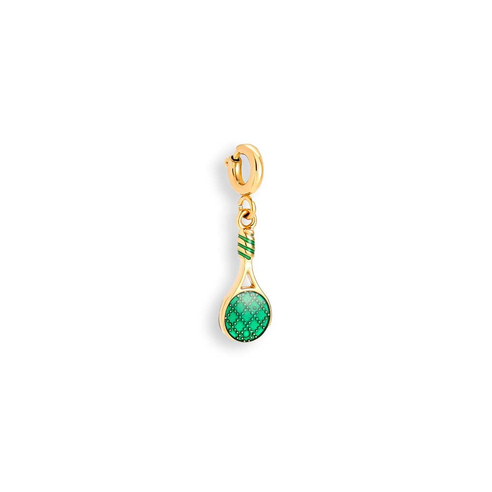 Match Point Charm | Tennisracket bedel | Bedeltjes | The Charm Bar | Sieraden By Frances Falicia
