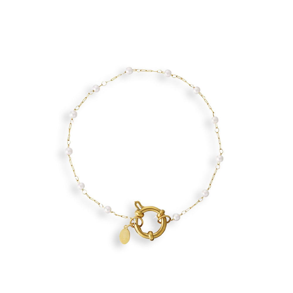 Pearly Charm Bracelet | Bedelarmband | Armbanden By Frances Falicia