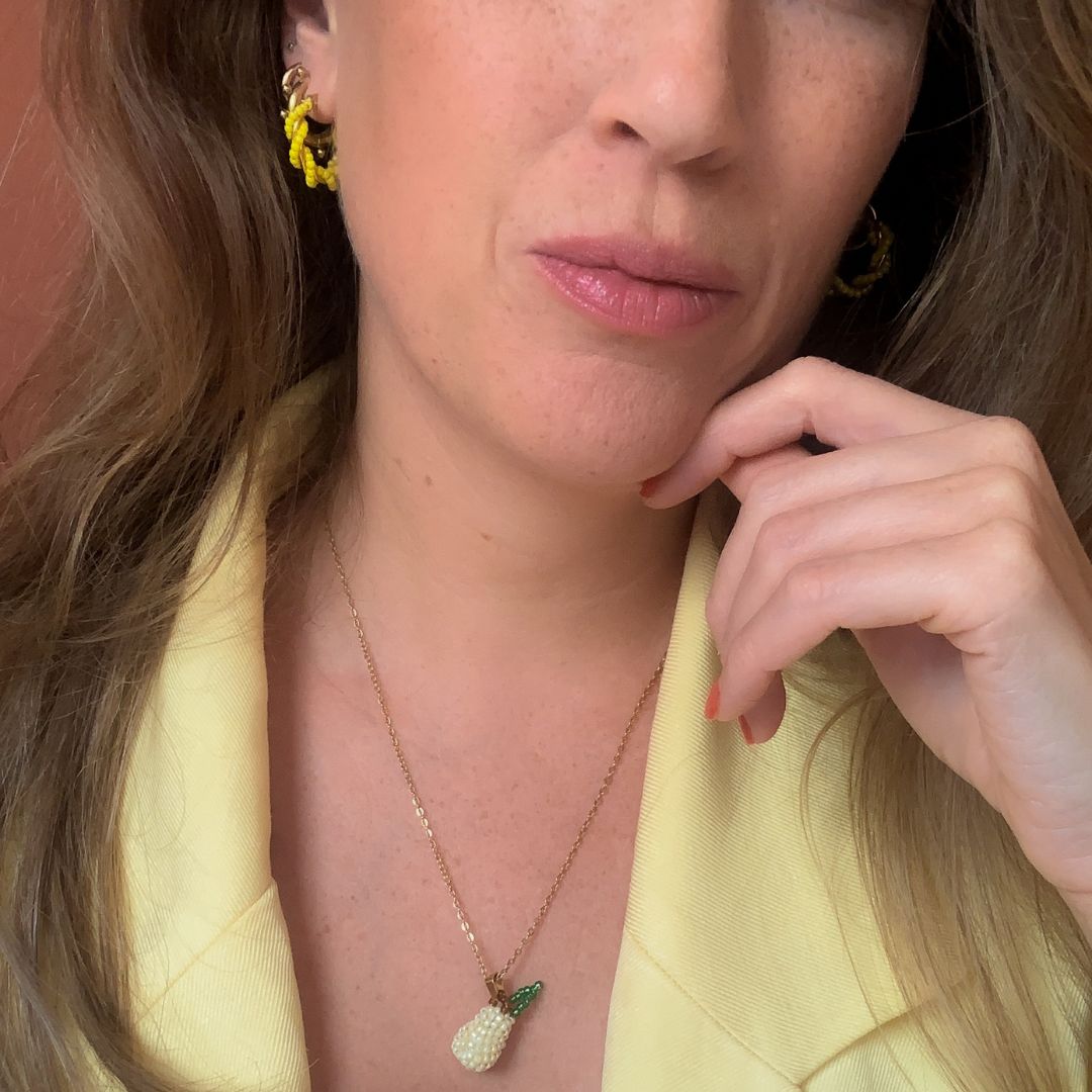 Creolen oorbellen | Oorringen | Geel | Oorbellen set | Waterproof oorbellen By Frances Falicia