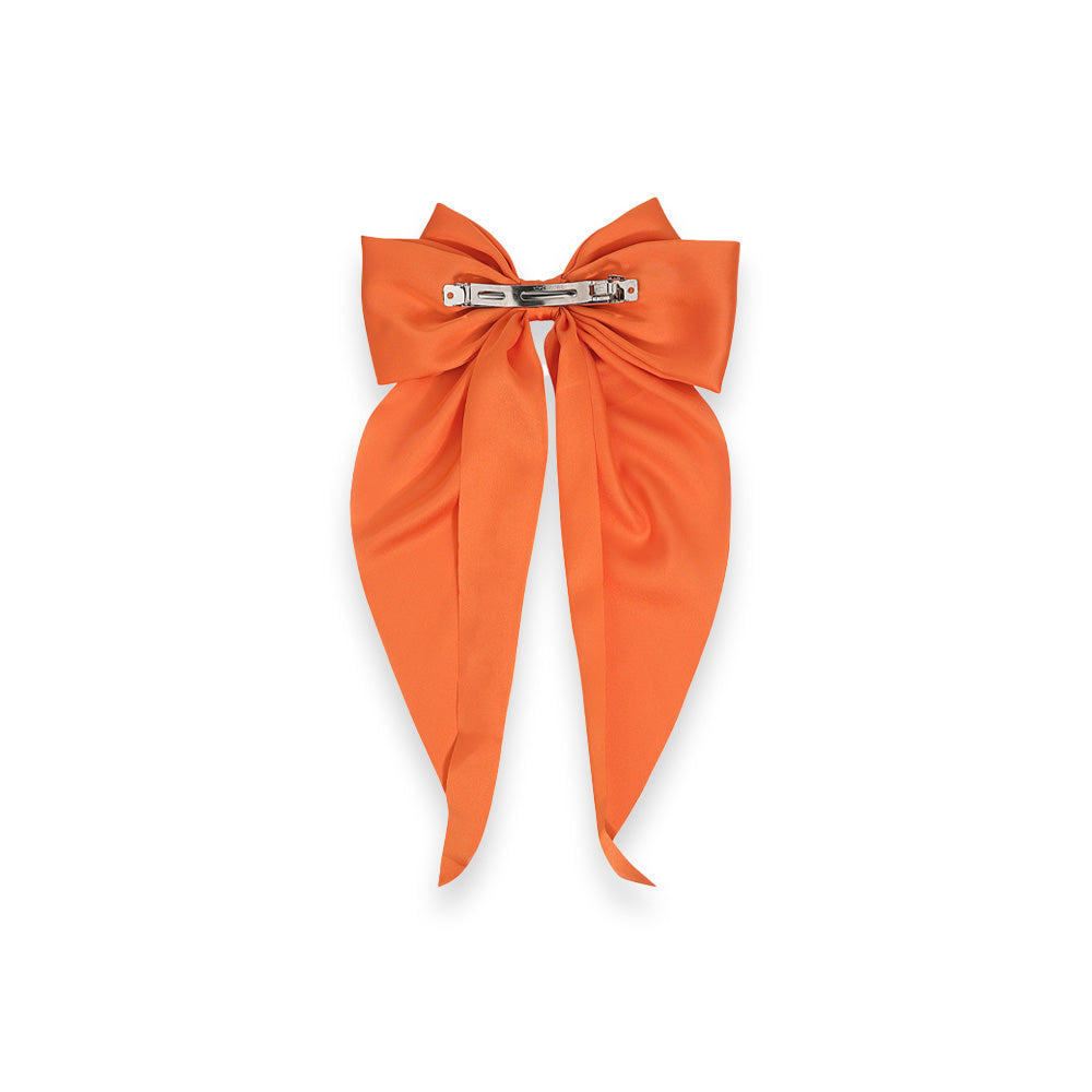 Royal Orange Hair Ribbon | Oranje haarlint | oranje haarstrik | By Frances Falicia