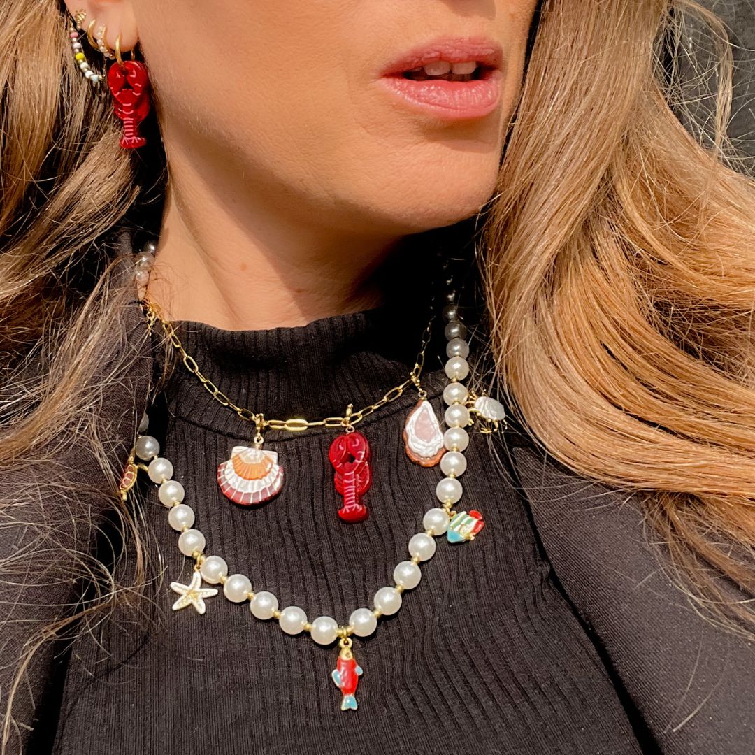 Sexy Lobster Charm | Kreeft bedel | hangertje | bedel | The Charm Bar | Sieraden By Frances Falicia