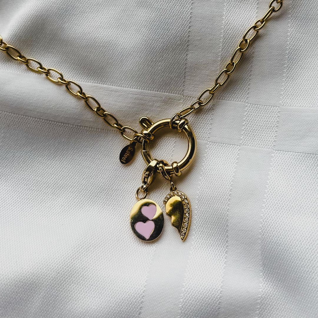 Share The Love Charm | Hartjes bedel | The Charm Bar | Sieraden By Frances Falicia