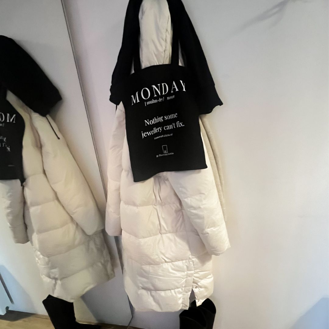 Tote bag | Zwart | By Frances Falicia