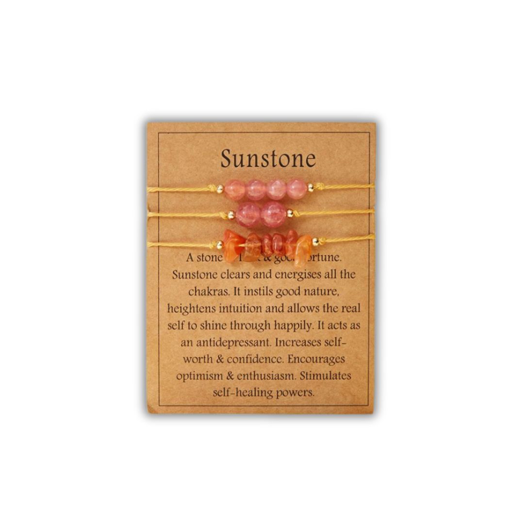 Edelsteen armband | Gemstone | Natural stone | By Frances Falicia | Zonnesteen armband | Helioliet armband