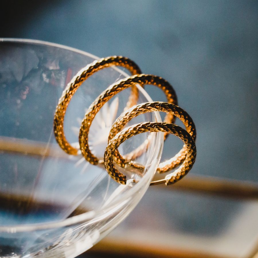 Bali Hoops met patroon | Frances Falicia