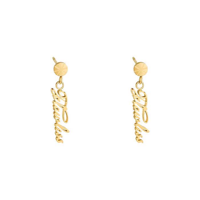 Flawless oorbellen - goud