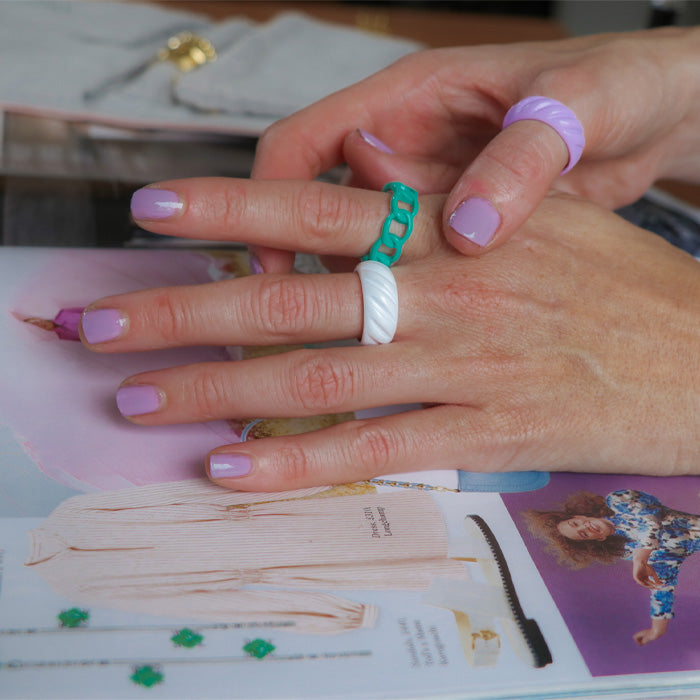 gekleurde ring | Frances Falicia