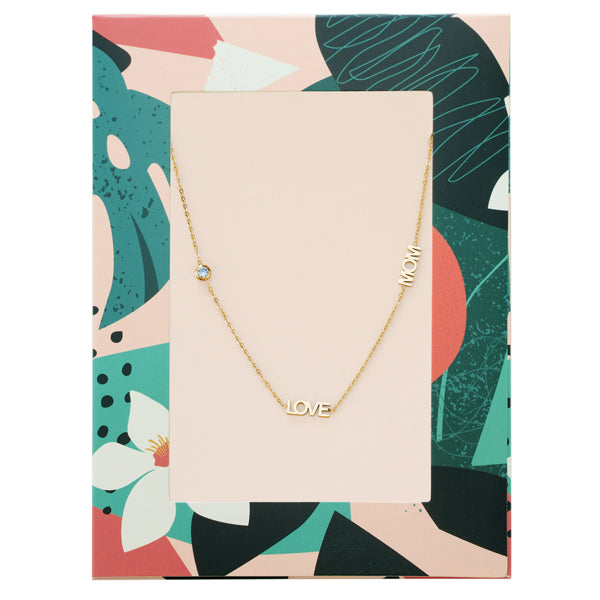 Mama ketting | moederdag sieraden | Stainless steel sieraden By Frances Falicia