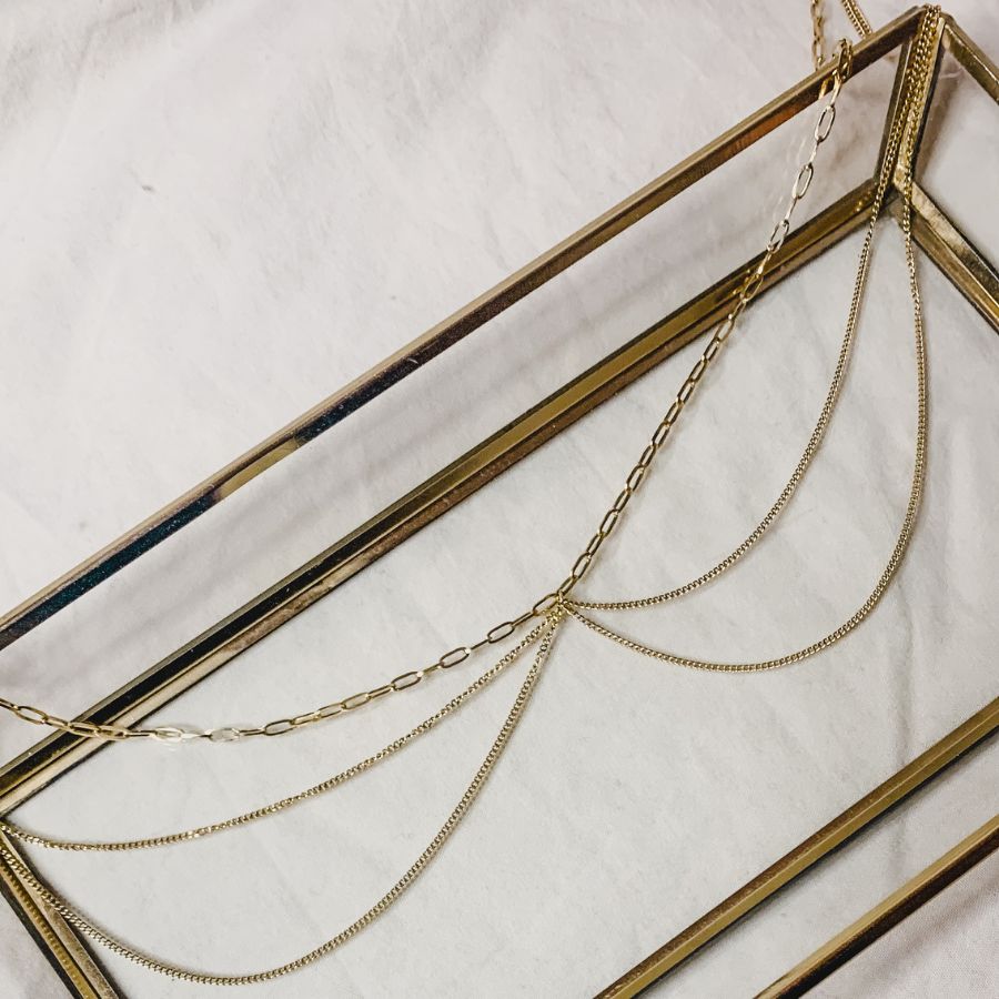 Multilayer ketting | dubbele ketting | Frances Falicia | Stainless steel sieraden