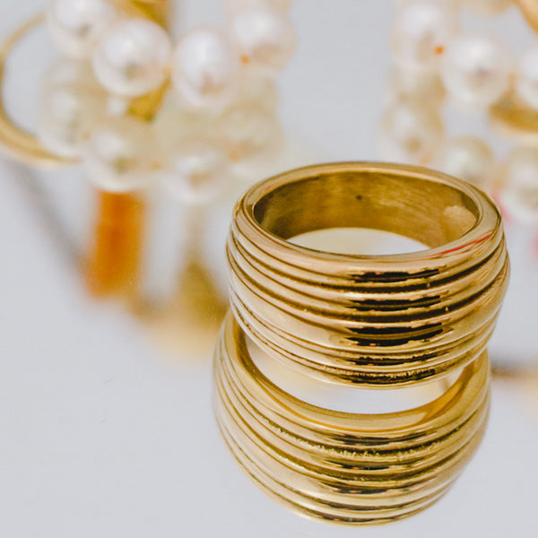 brede ring | dames ring