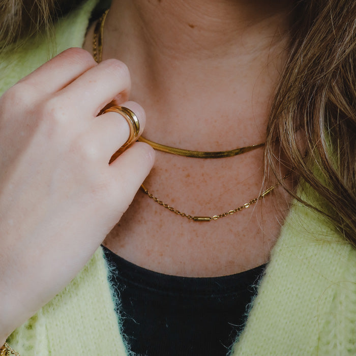 dubbele ketting | Frances Falicia