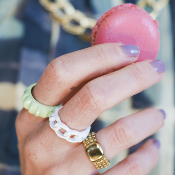 gekleurde ringen | Frances Falicia