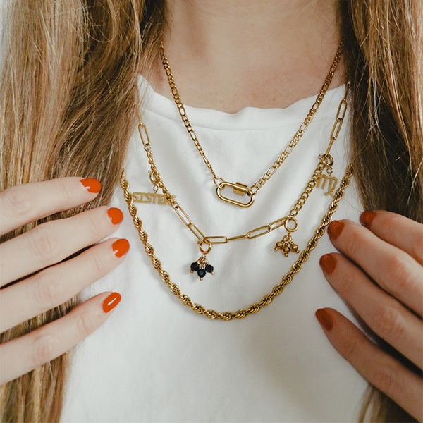 gouden schakelketting