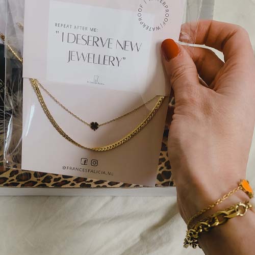 klavertje vier armband | Frances Falicia