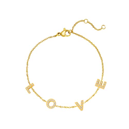 love armband goud | Frances Falicia