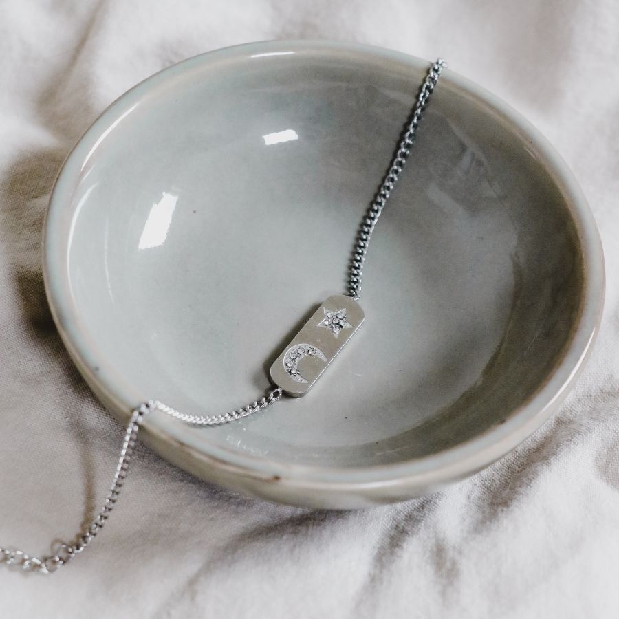 Moeder Dochter armband | Maan en ster armband | Frances Falicia | vriendschapsarmbandje met maan en ster