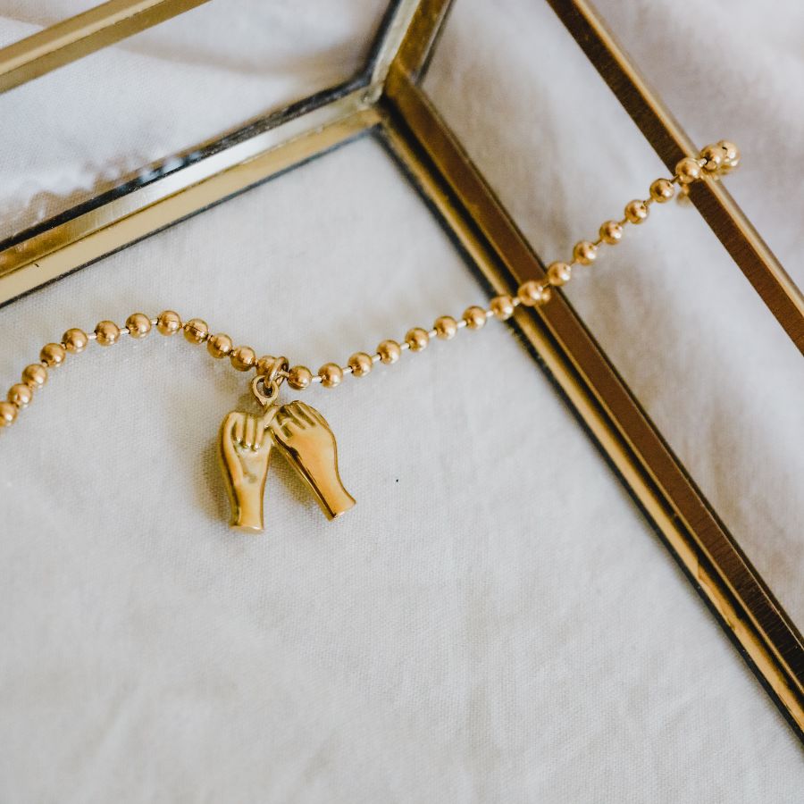pinky promise armband | Frances Falicia