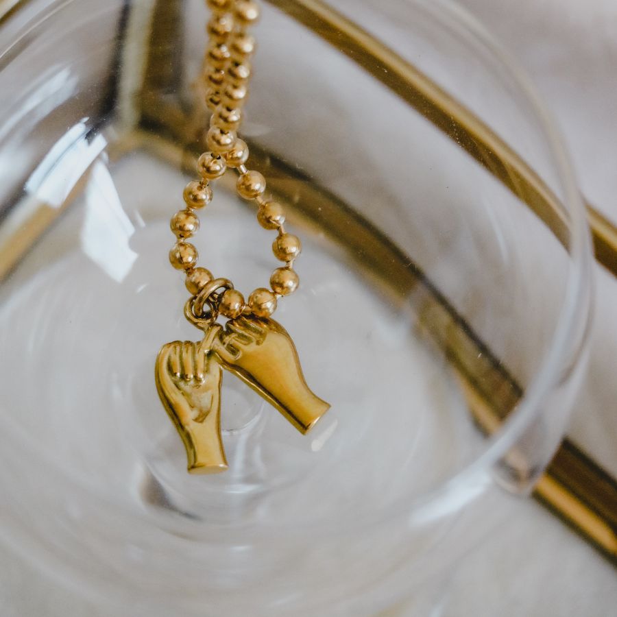 pinky promise armband | Frances Falicia