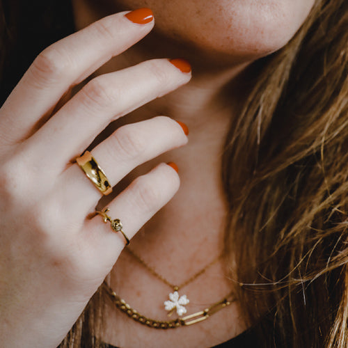 Klavertje vier ketting | Frances Falicia