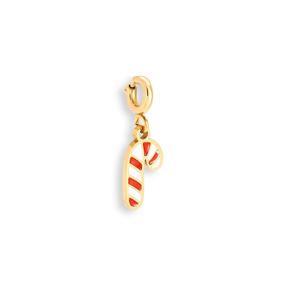 Candy Cane Charm | Zuurstok bedel | The Charm Bar | Sieraden By Frances Falicia