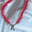 Coral Glow Necklace | Koraal kralenketting | Sieraden By Frances Falicia