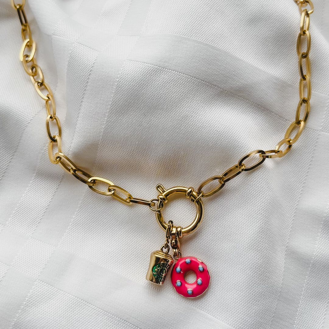 Everyday Icon Necklace | Schakelketting | Bedelketting | Sieraden By Frances Falicia