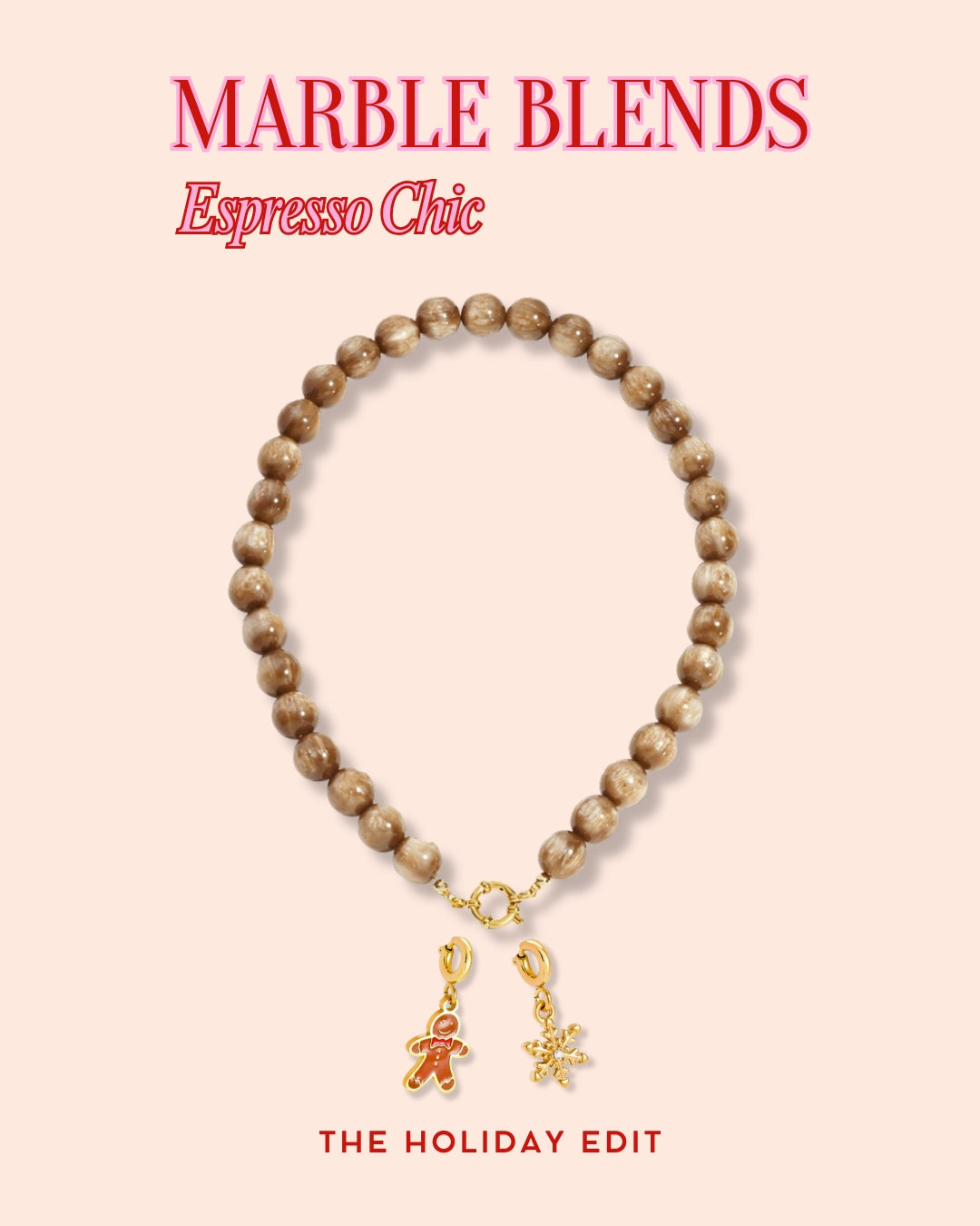 Espresso Chic Necklace | Kralenketting | Sieraden By Frances Falicia