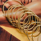 Eternal Hoops 6.0 cm | Oorringen | Stainless steel oorringen | By Frances Falicia
