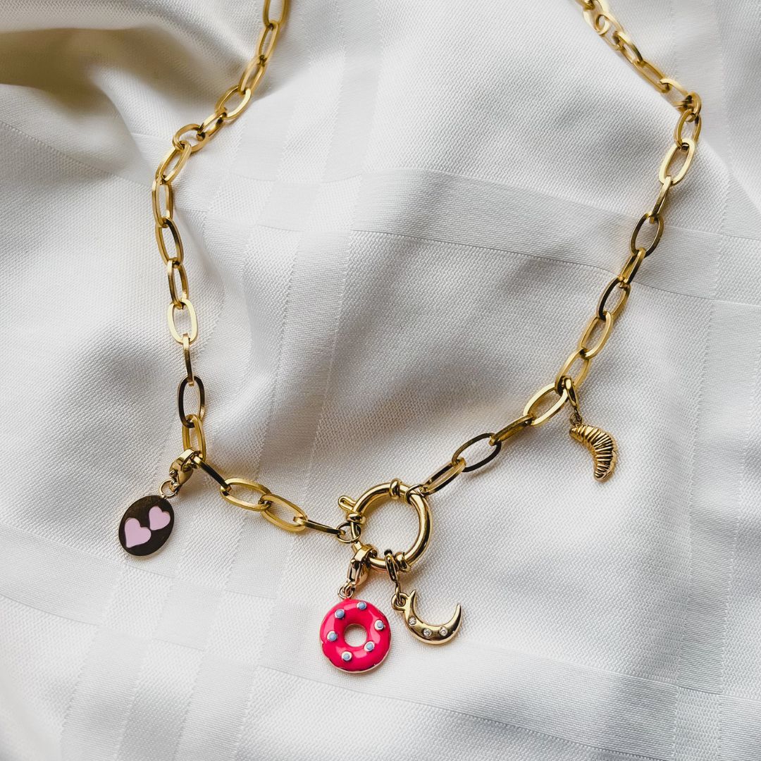 Everyday Icon Necklace | Schakelketting | Bedelketting | Sieraden By Frances Falicia