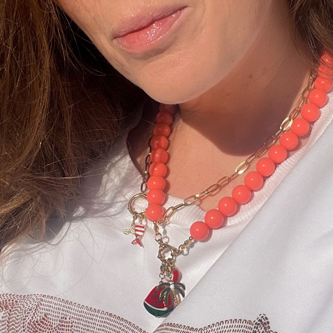 Tropical Swim Charm | Vis bedel | Fish Charm | hangertje | The Charm Bar | Sieraden By Frances Falicia