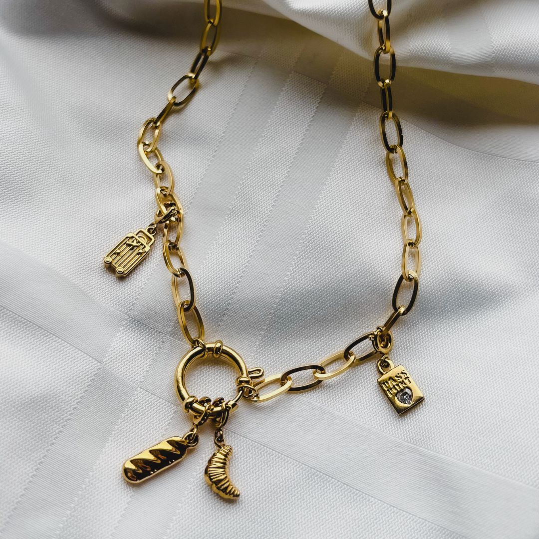 Everyday Icon Necklace | Schakelketting | Bedelketting | Sieraden By Frances Falicia