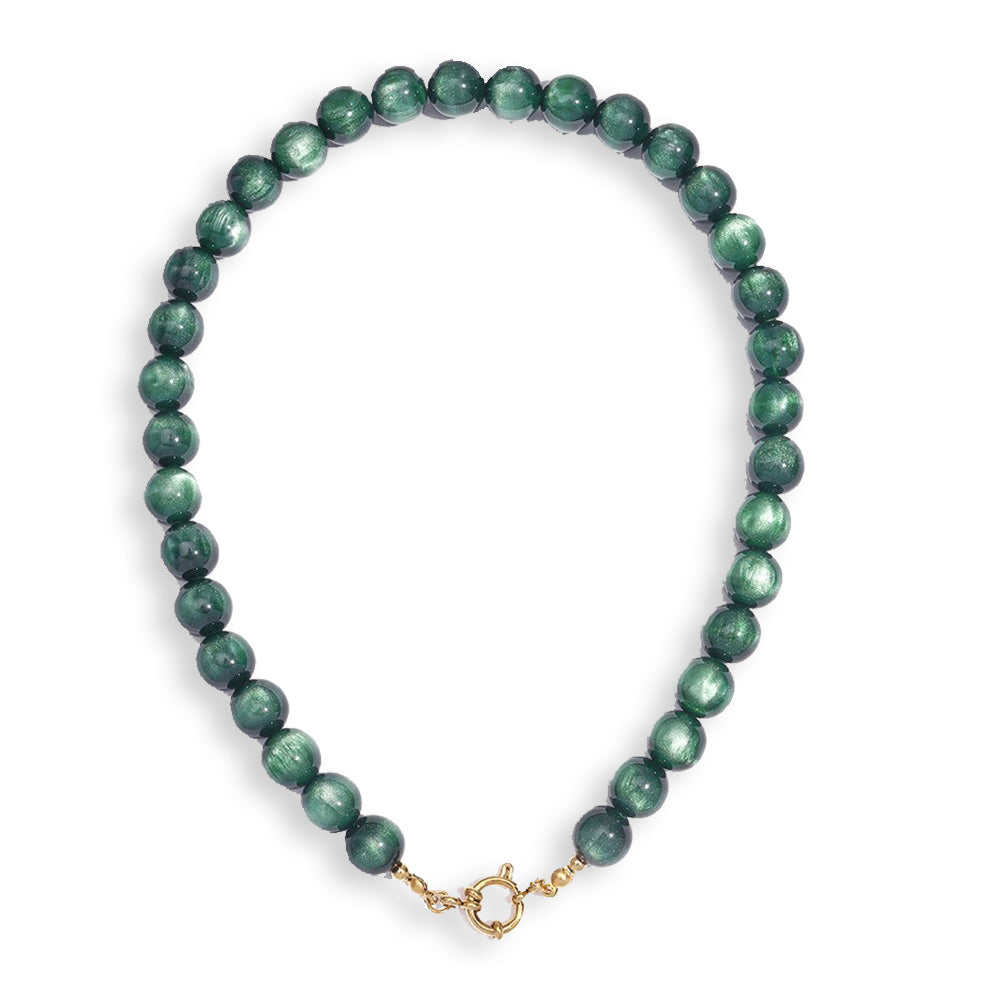 Matcha Latte Necklace | Kralenketting | kettingen | Sieraden By Frances Falicia