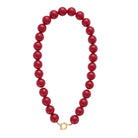 Merlot Muse Necklace | Kralenketting | Rode kralen ketting | Sieraden By Frances Falicia