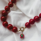 Merlot Muse Necklace | Kralenketting | Rode kralen ketting | Sieraden By Frances Falicia