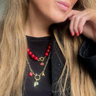 Red Lips Charm | Rode lippen bedel | The Charm Bar | Sieraden By Frances Falicia