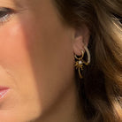 Palm Beach Earrings | Palmboom oorbellen | Stainless steel sieraden By Frances Falicia